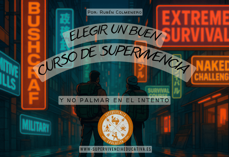 Elegir bien un curso de supervivencia